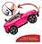 Carrinho Elétrico Infantil Mercedes Benz Glc Coupé Rosa Licenciado 12v Rosa Com Controle Remoto Rádio Fm Usb Mp3 - Imagem 9