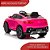 Carrinho Elétrico Infantil Mercedes Benz Glc Coupé Rosa Licenciado 12v Rosa Com Controle Remoto Rádio Fm Usb Mp3 - Imagem 8
