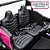 Quadriciclo Elétrico Infantil 24v 4x4 Rosa Com Controle Remoto Banco De Couro Rodas Eva E Som Mp5 Touch - Imagem 6
