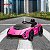 Mini Carro Elétrico Lamborghini Autentica 12v Rosa Licenciado Com Controle Remoto Bluetooth Rádio Fm E App - Imagem 10