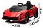 Mini Carro Elétrico Lamborghini Autentica 12v Vermelho Licenciado Com Controle Bluetooth Rádio Fm E App - Imagem 2