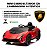 Mini Carro Elétrico Lamborghini Autentica 12v Vermelho Licenciado Com Controle Bluetooth Rádio Fm E App - Imagem 7