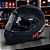 Capacete para Moto Fechado GTX Comfort Preto Fosco Com Óculos Interno e Viseira Cristal Tamanho 58 - FW3 - Imagem 7