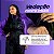 Conjunto Capa de Chuva Feminina para Motociclista Nylon Traveller Com Bolso Forrado Preto com Roxo Tamanho P - Pioneira - Imagem 3