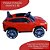 Mini Carro Elétrico Infantil 12v Vermelho Com Controle Remoto Faróis Som Cinto De Segurança E Portas - Imagem 5