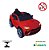 Mini Carro Elétrico Infantil 12v Vermelho Com Controle Remoto Faróis Som Cinto De Segurança E Portas - Imagem 10