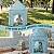 Barraca Infantil Castelo Princesa Azul Dobrável 1,35m Para Crianças Quarto Sala Brinquedoteca Importway - Imagem 4