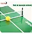 Mini Mesa Ping Pong Infantil 90cm Mdf Com Rede Raquetes E Bolinhas Portátil Para Crianças E Família Importway - Imagem 8