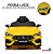 Carrinho Elétrico Infantil Mercedes-benz Cle53 12v Amarelo Com Controle Remoto Som Luz Mp3 Usb Importway - Imagem 3