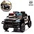 Carrinho Elétrico Infantil Ram 3500 Rho Polícia 12v Com Empurrador Som Luz Bateria Recarregável Importway - Imagem 1
