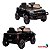 Carrinho Elétrico Infantil Ram 3500 Rho 12v Preto Com Empurrador Som Luz Bateria Recarregável Importway - Imagem 11