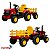 Trator Elétrico Infantil 12v Vermelho Com Carreta Controle Remoto Som Luz Bateria Recarregável Importway - Imagem 11