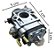 Carburador Para Roçadeira A Gasolina 42cc 52cc 58cc 63cc Peça De Reposição Resistente Modelo Iwcr Importway - Imagem 2