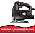 Serra Tico-tico Elétrica 650w 220v 3000rpm Para Madeira E Aço Com Lâmina E Chave Allen Importway - Imagem 4