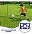 Trave De Futebol Infantil 215cm Com Rede E Tiro Ao Alvo Para Treino Jardim Praia E Quadra Importway - Imagem 3