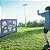 Trave De Futebol Infantil 215cm Com Rede E Tiro Ao Alvo Para Treino Jardim Praia E Quadra Importway - Imagem 5