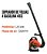 Soprador De Folhas A Gasolina 41cc Motor 2 Tempos 1,7hp Fluxo De Ar 720m³/h Tanque 1,5l Importway - Imagem 7