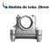Suporte Guidão Para Roçadeira Tubo 28mm Encaixe Guidão 19mm Peça De Reposição Resistente Importway - Imagem 4