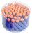 Kit 60 Dardos Para Pistola Infantil Lança Dardos 1,2cm Azul E Laranja Reposição Importway - Imagem 3