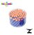 Kit 60 Dardos Para Pistola Infantil Lança Dardos 1,2cm Azul E Laranja Reposição Importway - Imagem 10