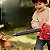 Soprador De Folhas Infantil Elétrico Com Som Brinquedo De Jardinagem Faz De Conta Para Crianças 3 Anos - Imagem 5