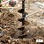 Broca Espiral 10x80cm Para Perfurador De Solo Plantio Jardinagem Agricultura Cercas Paisagismo E Construções - Imagem 9
