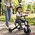 Bicicleta Infantil Equilíbrio 5 Em 1 Triciclo Empurrador Balance Bike Sem Pedal Branca Para Crianças 3 Anos - Imagem 10