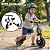 Bicicleta Infantil Equilíbrio 5 Em 1 Triciclo Empurrador Balance Bike Sem Pedal Branca Para Crianças 3 Anos - Imagem 6
