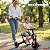 Bicicleta Infantil Equilíbrio 5 Em 1 Triciclo Empurrador Balance Bike Sem Pedal Rosa Para Crianças 3 Anos - Imagem 10
