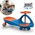 Carrinho Rolimã Infantil Gira 360° Com Led Nas Rodas Laranja Rodas Pu 76mm Para Crianças Até 60kg - Imagem 1