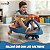 Carrinho Rolimã Infantil Gira 360° Com Led Nas Rodas Laranja Rodas Pu 76mm Para Crianças Até 60kg - Imagem 4