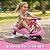 Carrinho Infantil Gira 360° Rolimã Rosa Com Rodas Led Pu 76mm Brinquedo Para Crianças A Partir De 2 Anos - Imagem 4