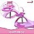 Carrinho Infantil Gira 360° Rolimã Rosa Com Rodas Led Pu 76mm Brinquedo Para Crianças A Partir De 2 Anos - Imagem 7