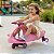 Carrinho Infantil Gira 360° Rolimã Rosa Com Rodas Led Pu 76mm Brinquedo Para Crianças A Partir De 2 Anos - Imagem 8