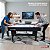 Mesa Air Game Air Hockey 182cm 127v Completa Com Marcador Ventilador 2 Discos E 2 Empurradores Para Adultos - Imagem 4