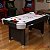 Mesa Air Game Air Hockey 182cm 127v Completa Com Marcador Ventilador 2 Discos E 2 Empurradores Para Adultos - Imagem 6