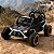 Buggy Elétrico Infantil 12v Preto Com Controle Remoto Som Luz Carrinho Para Crianças A Partir De 3 Anos - Imagem 5