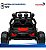 Buggy Elétrico Infantil 12v Preto Com Controle Remoto Som Luz Carrinho Para Crianças A Partir De 3 Anos - Imagem 6