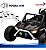 Buggy Elétrico Infantil 12v Preto Com Controle Remoto Som Luz Carrinho Para Crianças A Partir De 3 Anos - Imagem 9