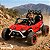 Buggy Elétrico Infantil 12v Vermelho Com Controle Remoto Som Luz Carrinho Para Crianças A Partir De 3 Anos - Imagem 9