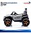 Utv Elétrico Infantil 12v Cinza Com Controle Remoto Som Luz Carrinho Motorizado Para Crianças 3 Anos - Imagem 8