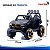 Mini Utv Elétrico Infantil 12v Preto Com Controle Remoto Som Luz Carrinho Para Crianças A Partir 3 Anos - Imagem 3