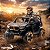 Mini Utv Elétrico Infantil 12v Preto Com Controle Remoto Som Luz Carrinho Para Crianças A Partir 3 Anos - Imagem 4