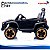 Mini Utv Elétrico Infantil 12v Preto Com Controle Remoto Som Luz Carrinho Para Crianças A Partir 3 Anos - Imagem 8