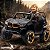 Mini Utv Elétrico Infantil 12v Preto Com Controle Remoto Som Luz Carrinho Para Crianças A Partir 3 Anos - Imagem 9