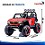 Mini Utv Elétrico Infantil 12v Vermelho Com Controle Remoto Som Luz Carrinho Para Crianças A Partir 3 Anos - Imagem 3