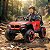 Mini Utv Elétrico Infantil 12v Vermelho Com Controle Remoto Som Luz Carrinho Para Crianças A Partir 3 Anos - Imagem 4