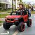 Mini Utv Elétrico Infantil 12v Vermelho Com Controle Remoto Som Luz Carrinho Para Crianças A Partir 3 Anos - Imagem 9