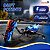 Triciclo Elétrico Drift 350w Azul 2 Assentos Até 100kg Velocidade 25km/h Com Freio Dianteiro E Luz Led - Imagem 5