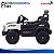 Mini Utv Elétrico Infantil 12v Branco Com Controle Remoto Som Luz Usb Mp3 Até 30kg Para Crianças - Imagem 8